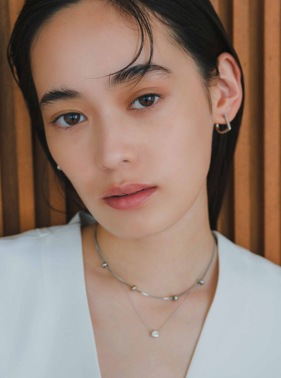 スクエアネックレス 65N-SV