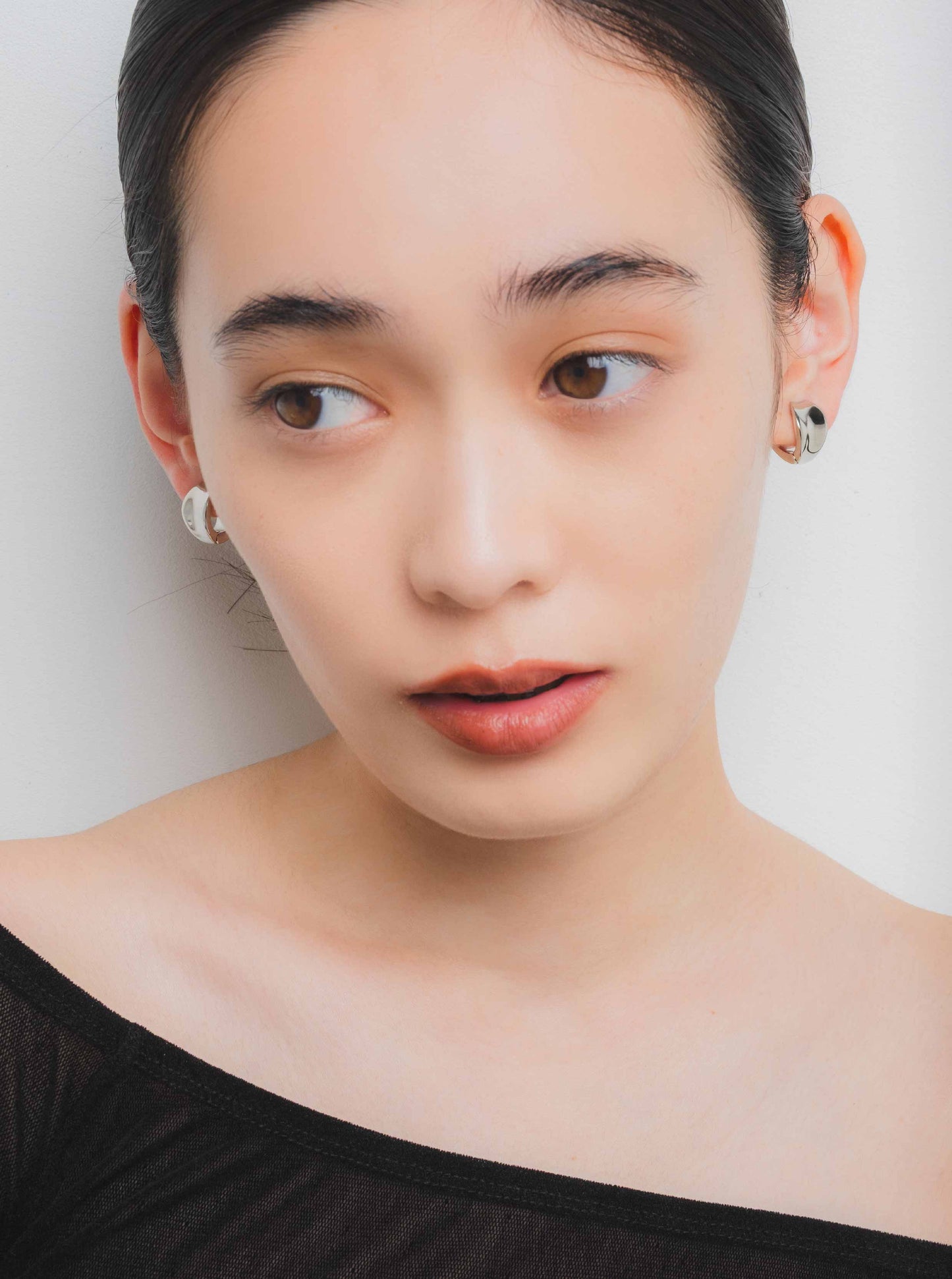 petal earring&ear cuff 4E-SV