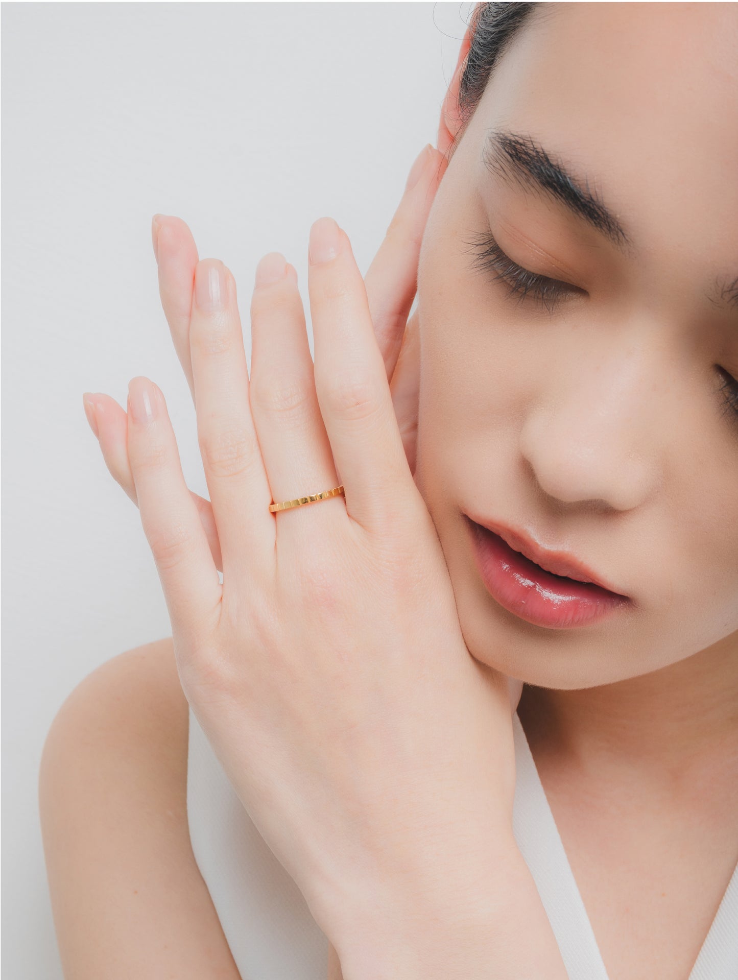 スクエアカットリング 56R-GD