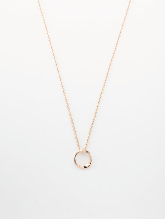 open circle necklace 29N-PKGD