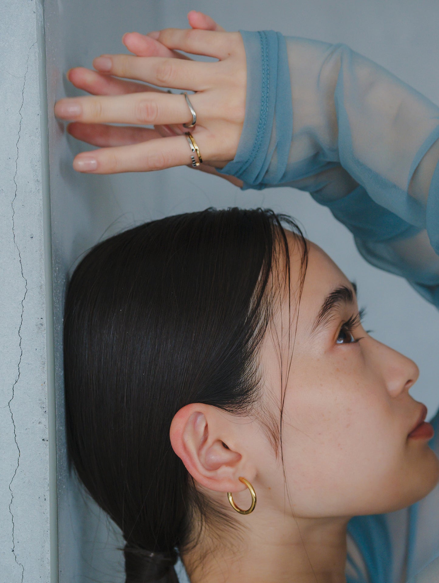 スクエアカットリング 56R-GD