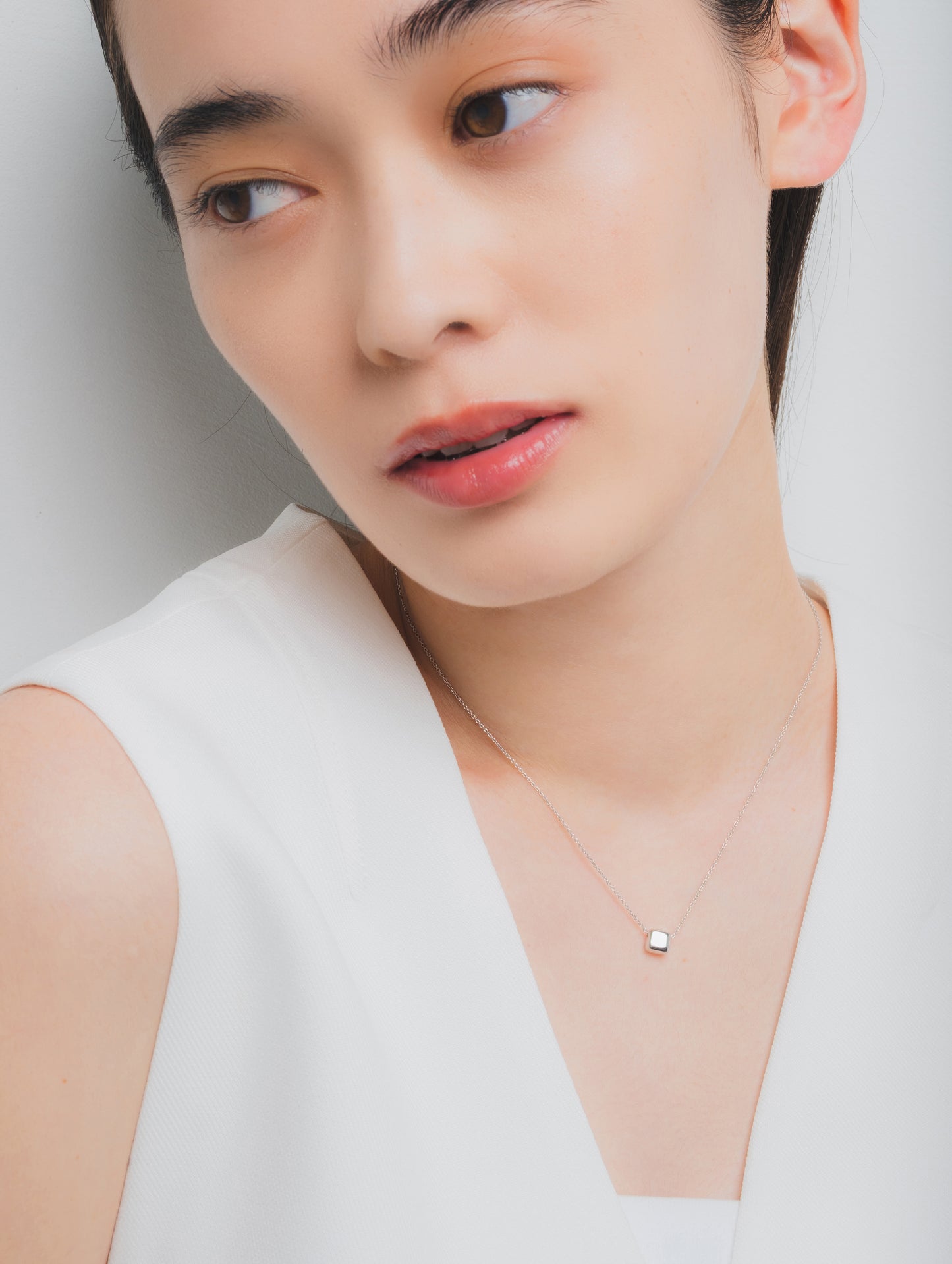 スクエアネックレス 65N-SV