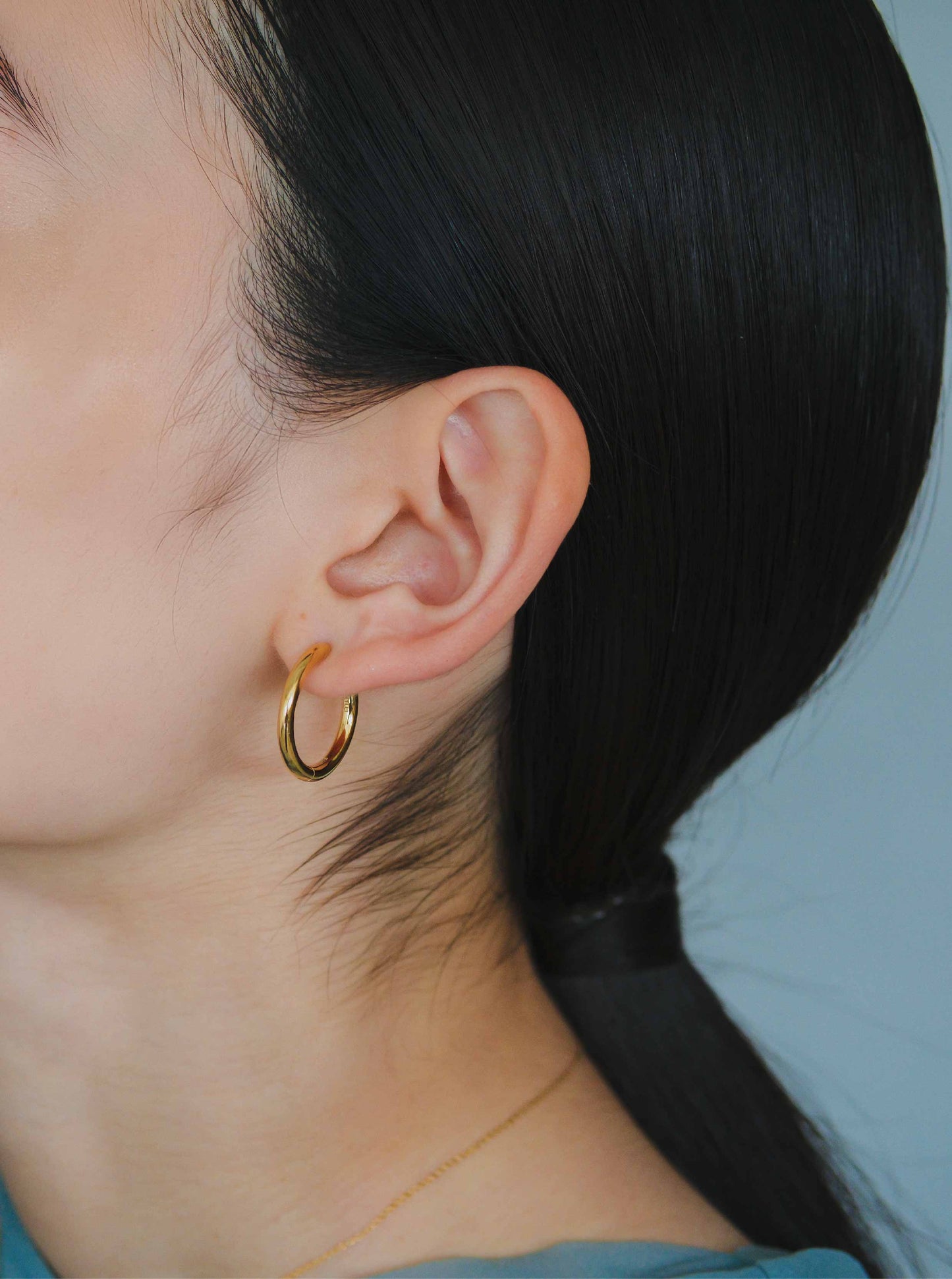22ｍｍフープピアス 53P-GD