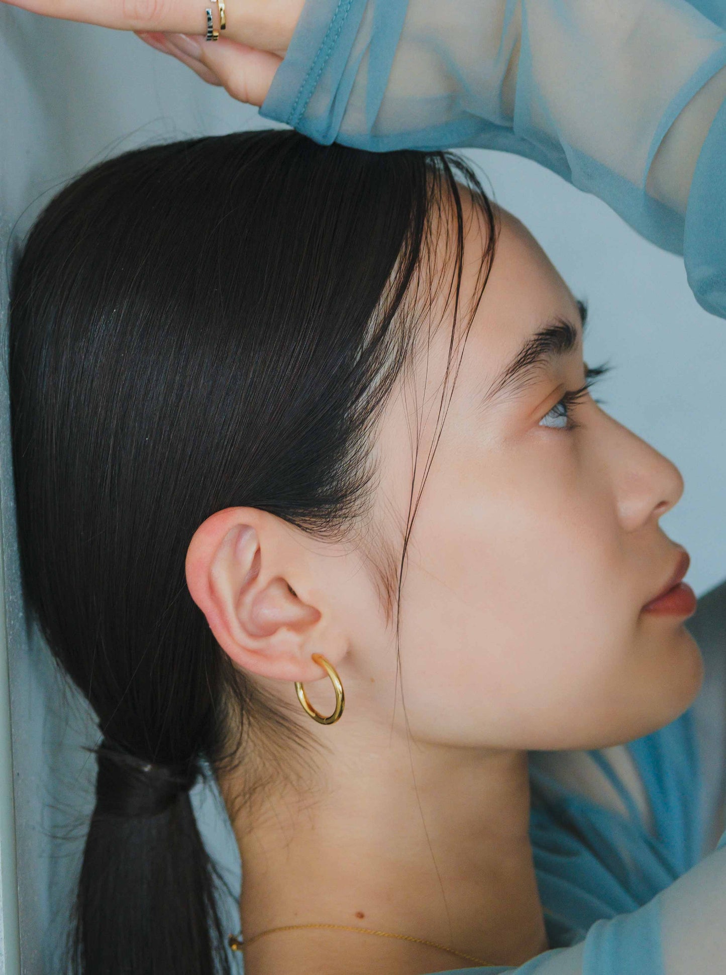 22ｍｍフープピアス 53P-GD