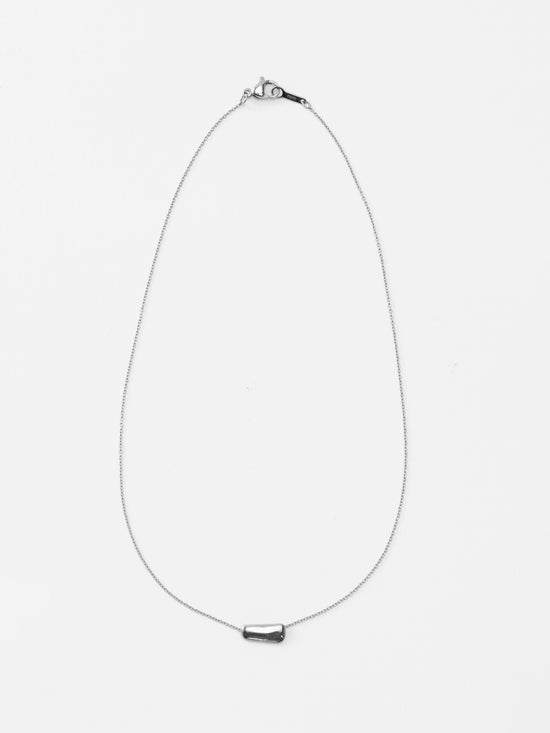 oblong necklace 28N-SV　　