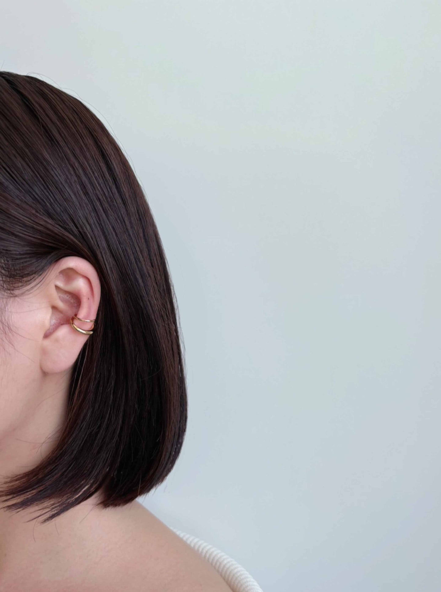 double line earring&ear cuff 7E-PKGD　