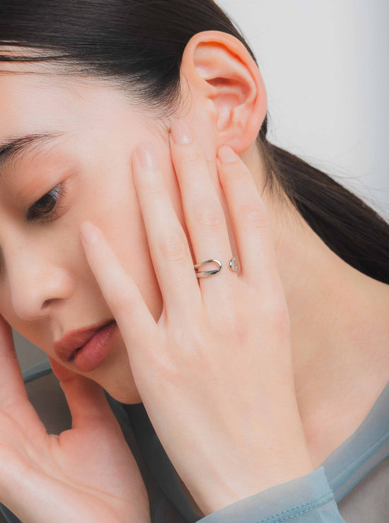 deforme ear cuff&ring 14E-GD