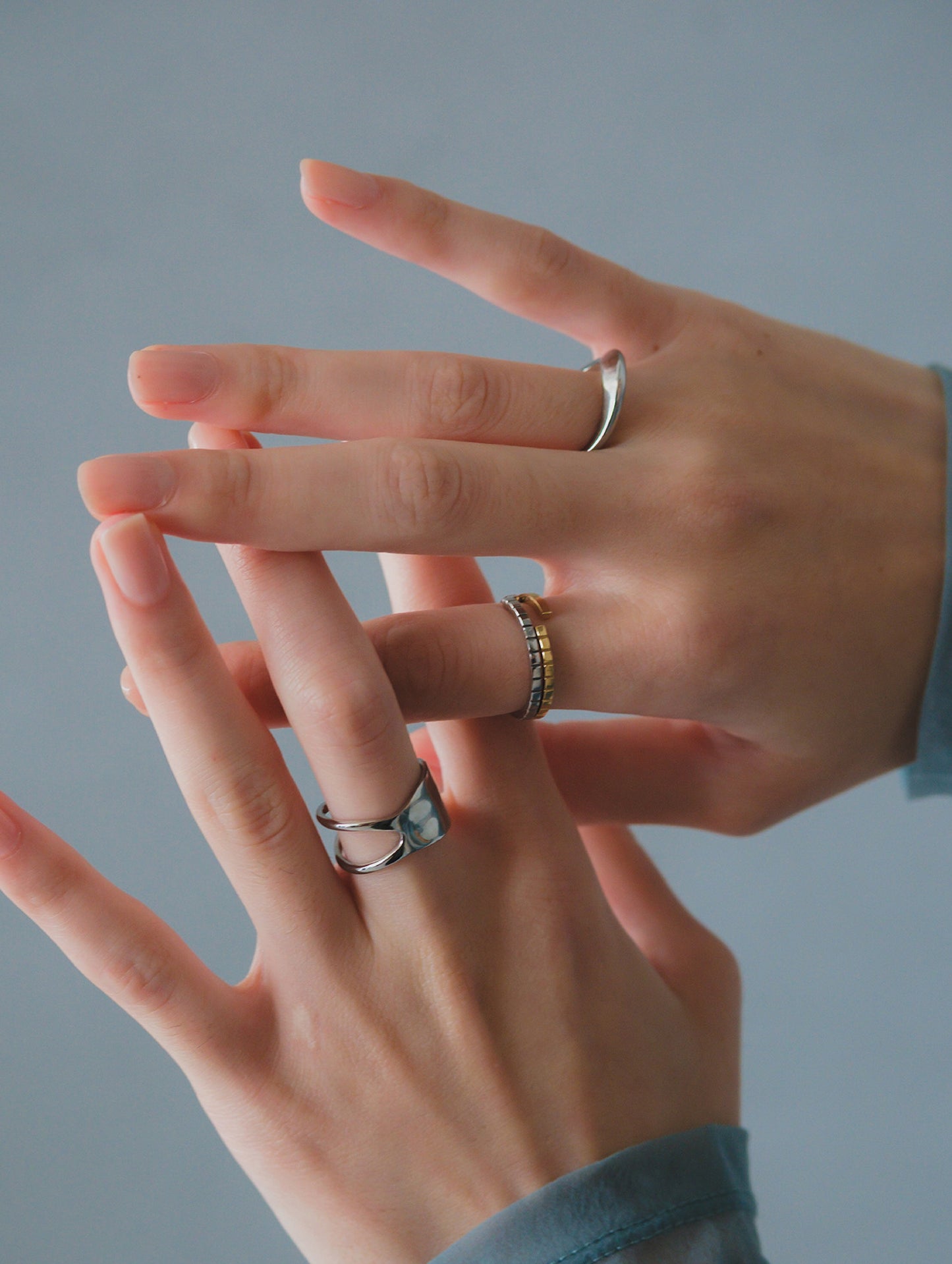 スクエアカットリング 56R-GD