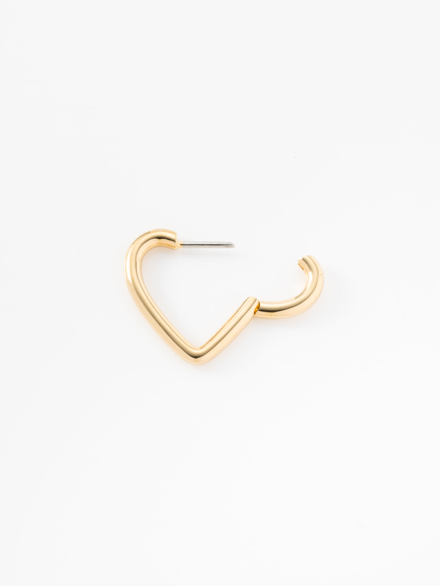 ハートフープピアス 60P-GD