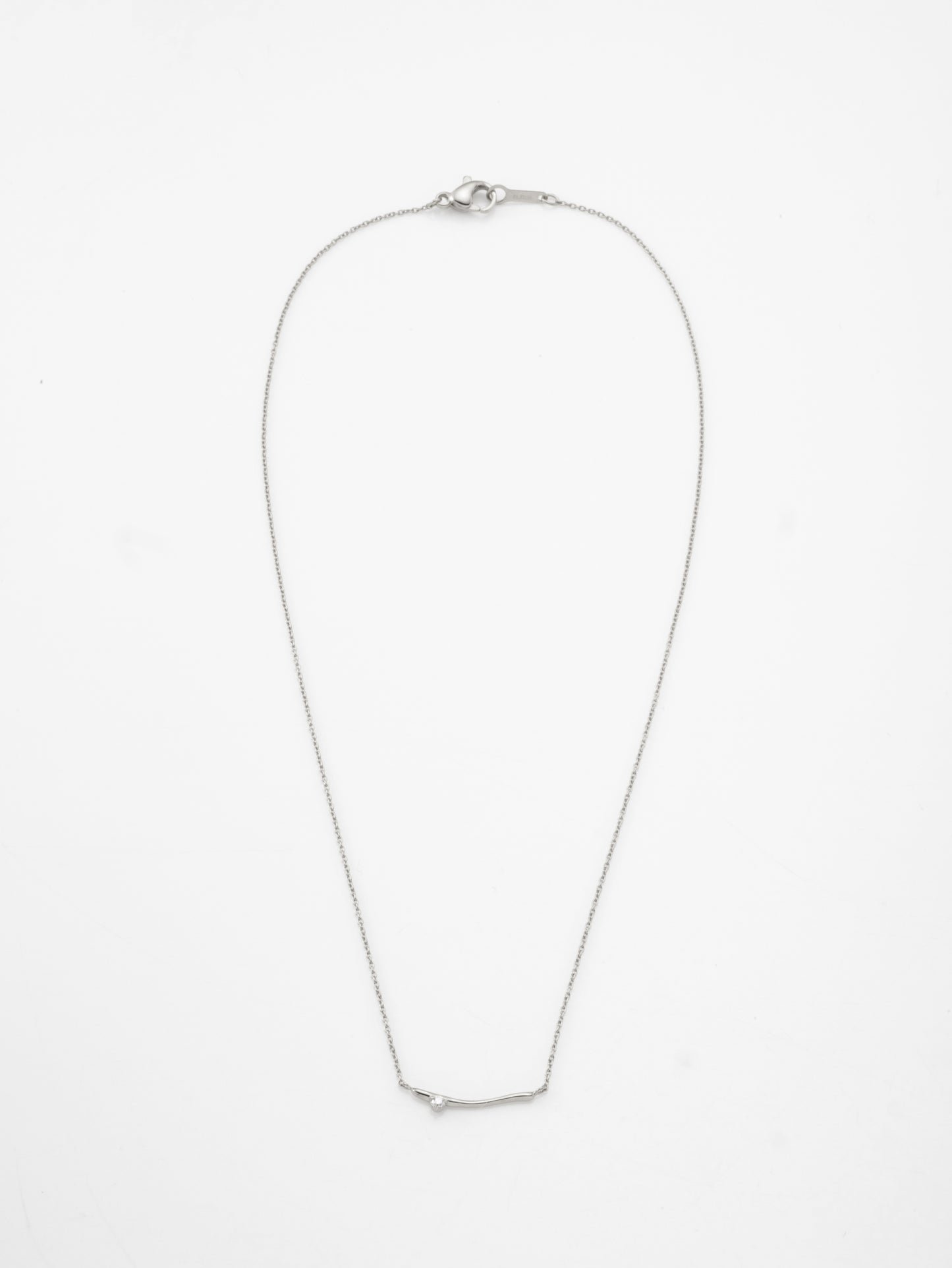 branch stone necklace 18N-SV　　