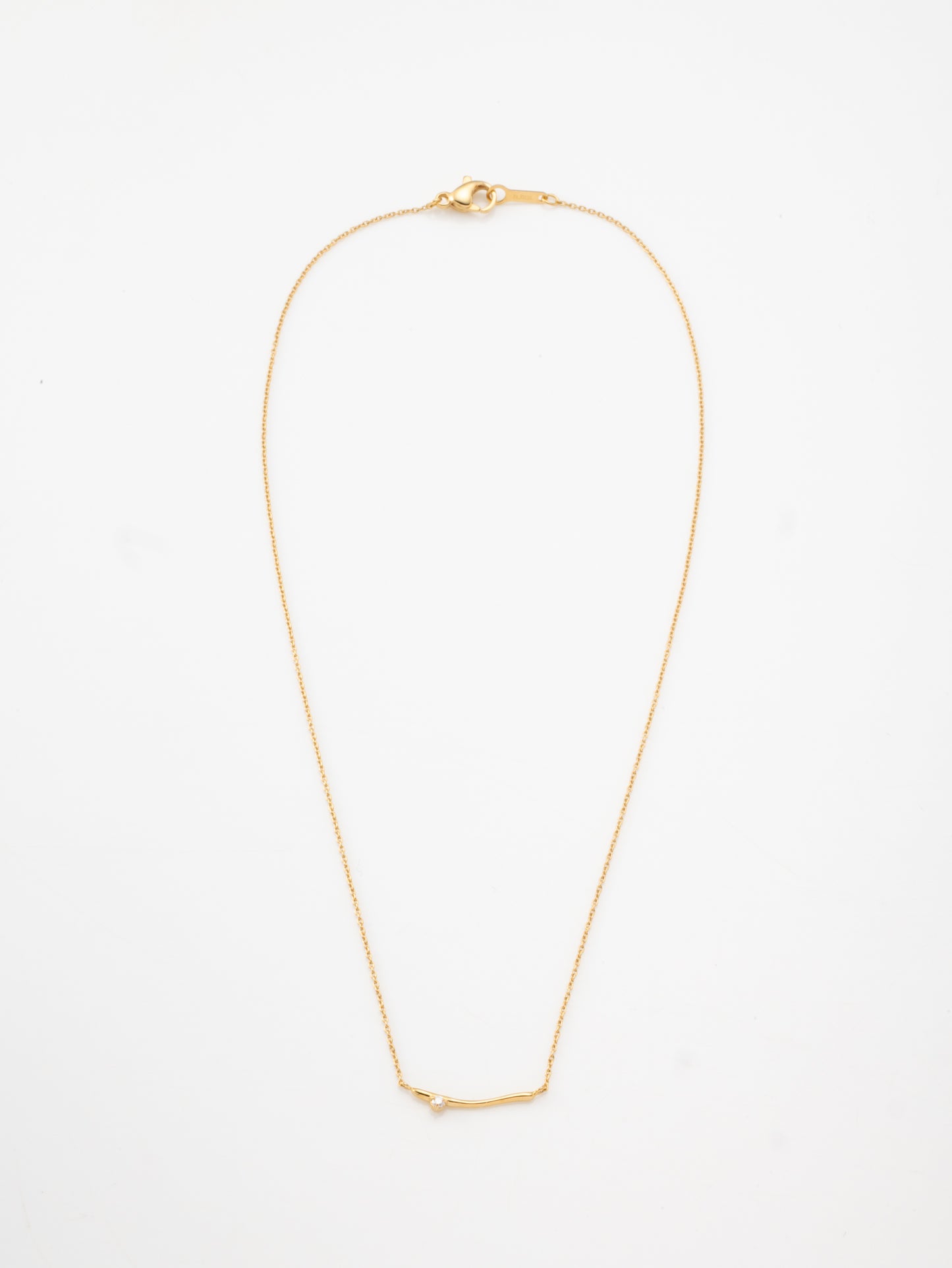 branch stone necklace 18N-GD　　