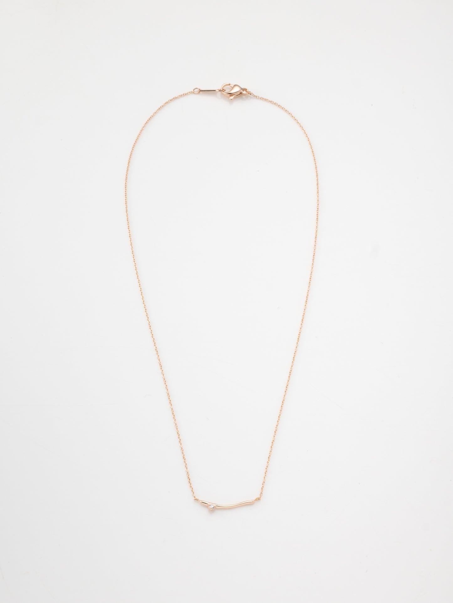 branch stone necklace 18N-PKGD　　