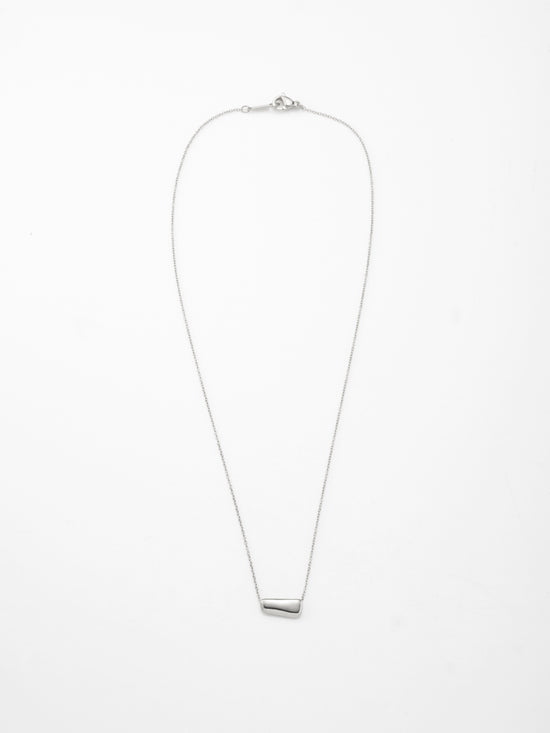 oblong necklace 28N-SV　　