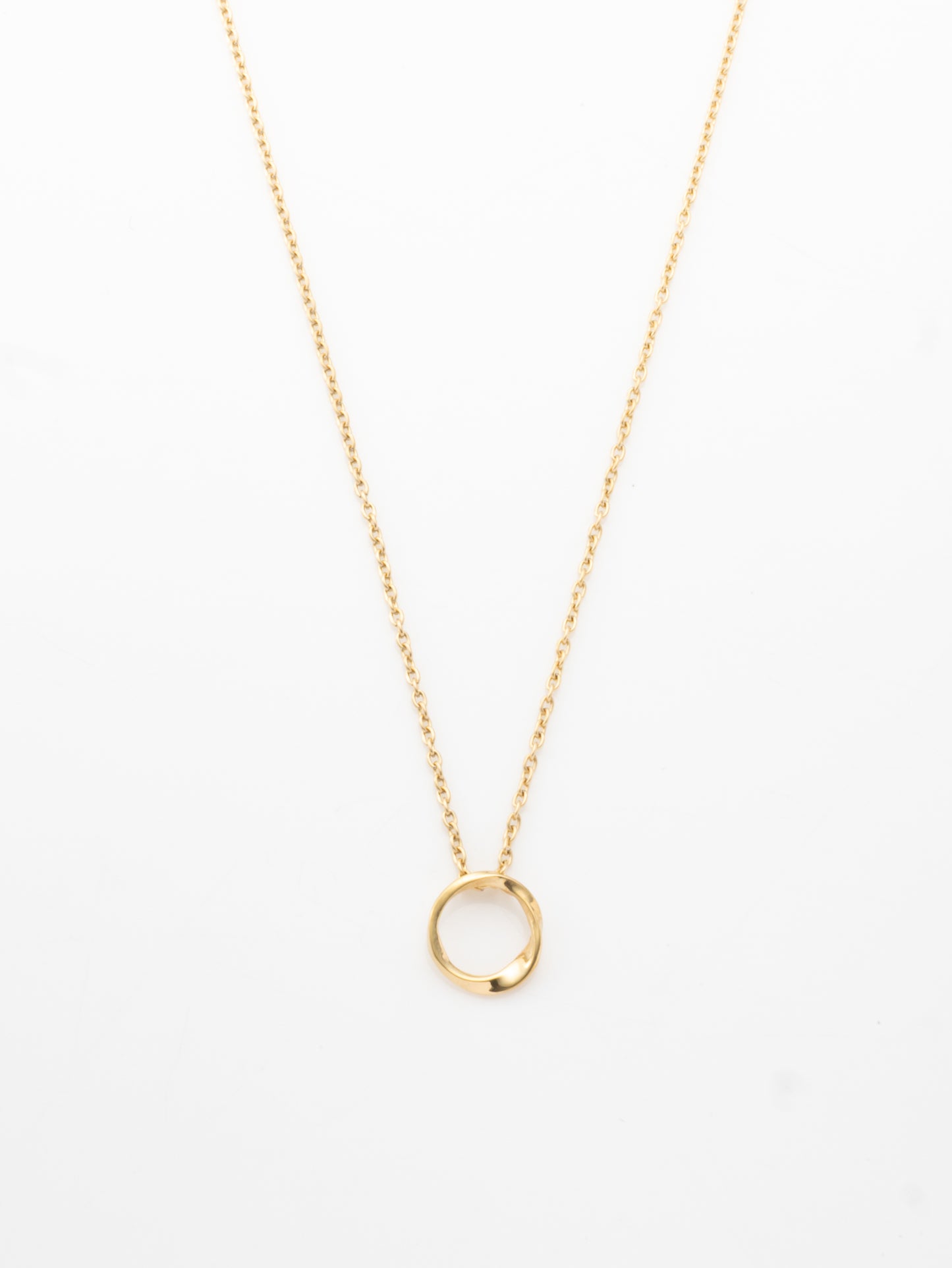 open circle necklace 29N-GD