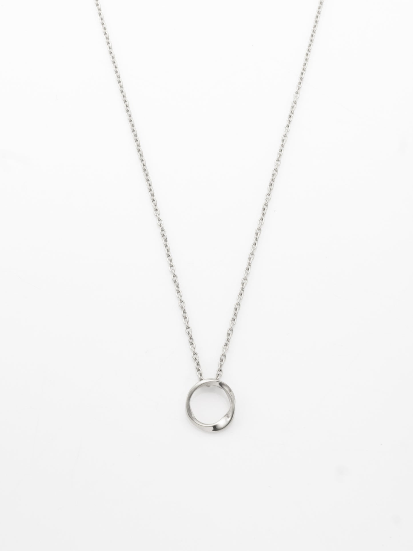 open circle necklace 29N-SV