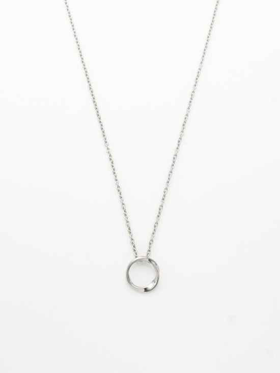 open circle necklace 29N-SV
