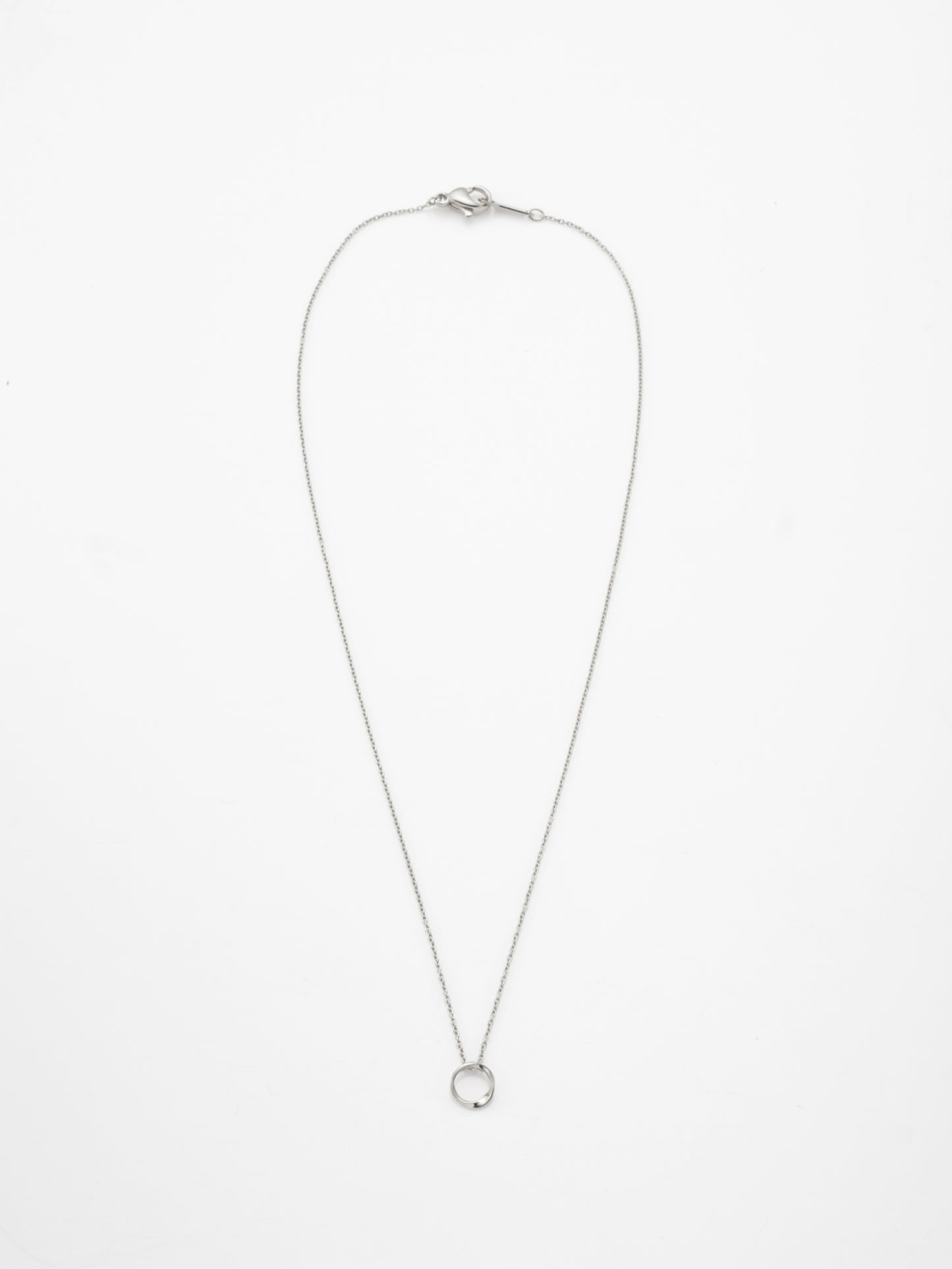 open circle necklace 29N-SV