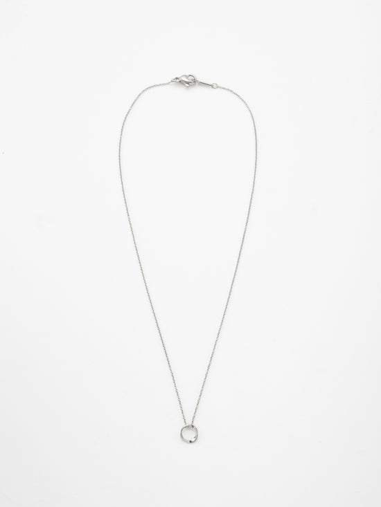open circle necklace 29N-SV