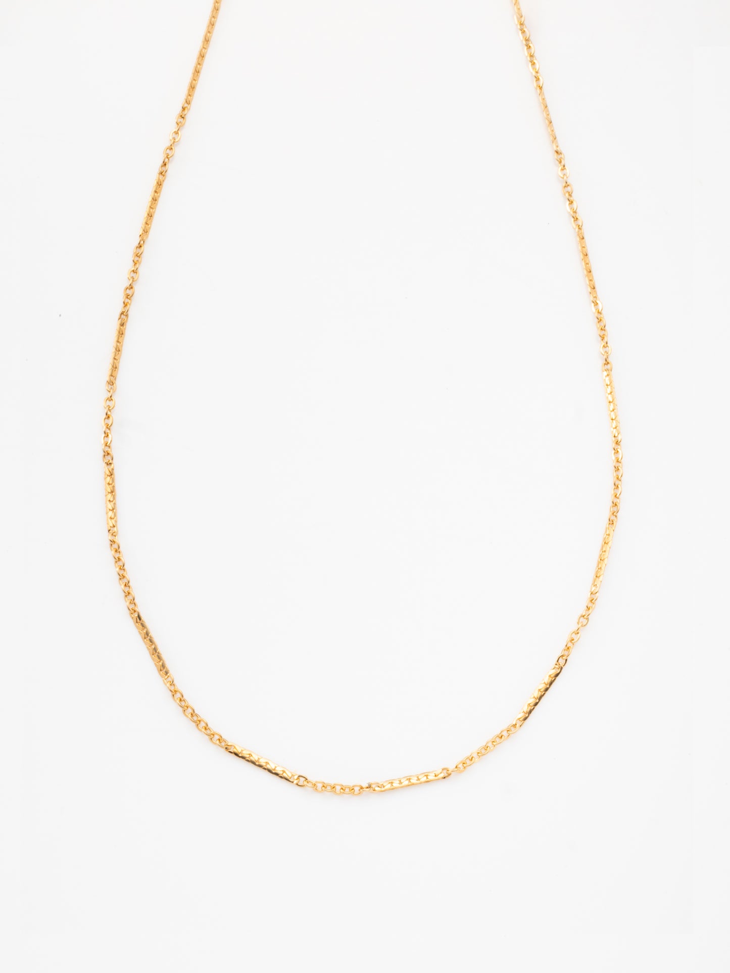 デザインチェーンネックレス 43N-GD　