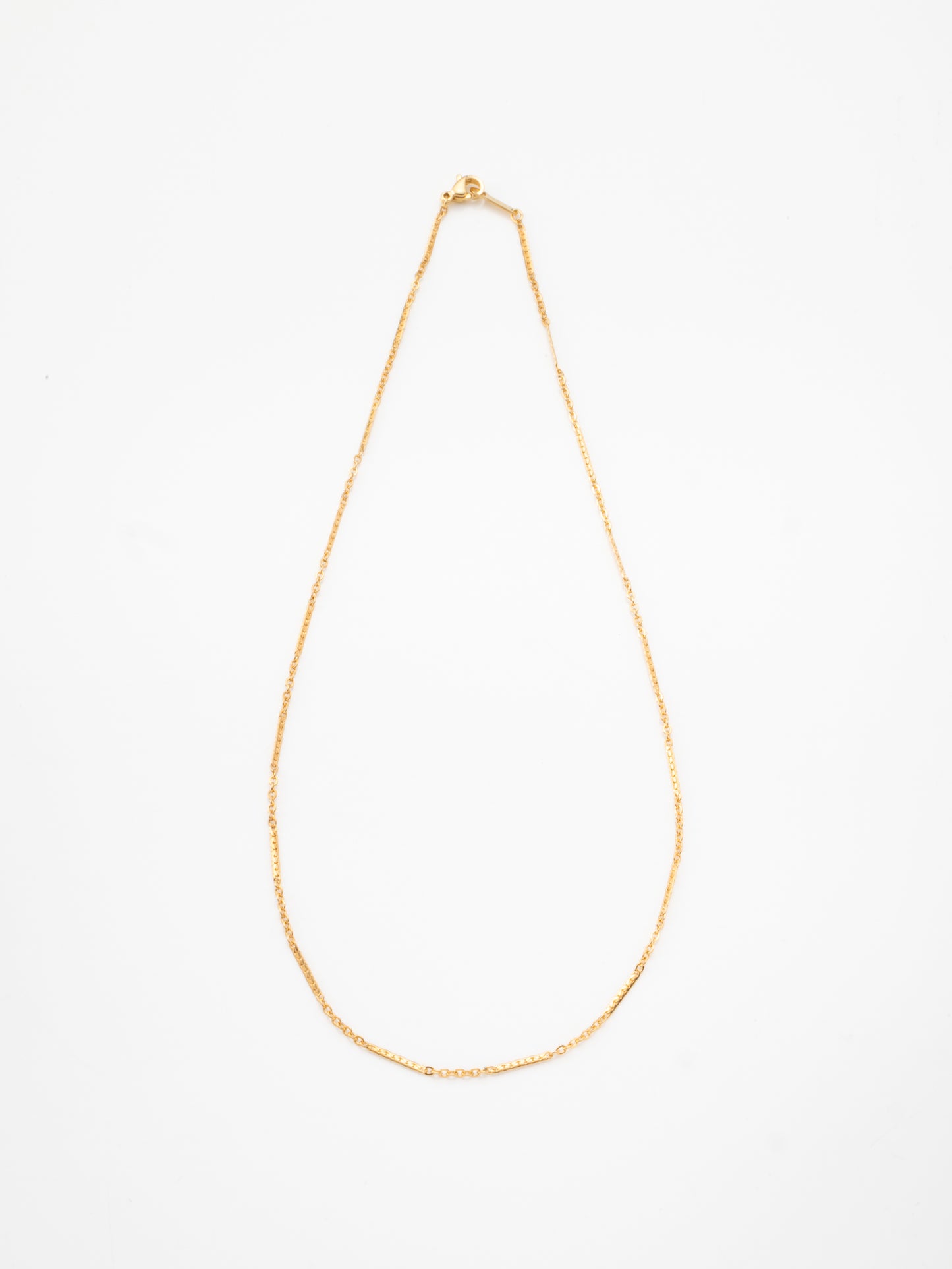 デザインチェーンネックレス 43N-GD　