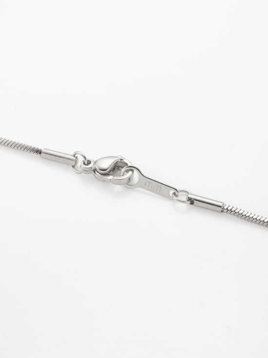 1ｍｍスネイクチェーンネックレス 44N-SV
