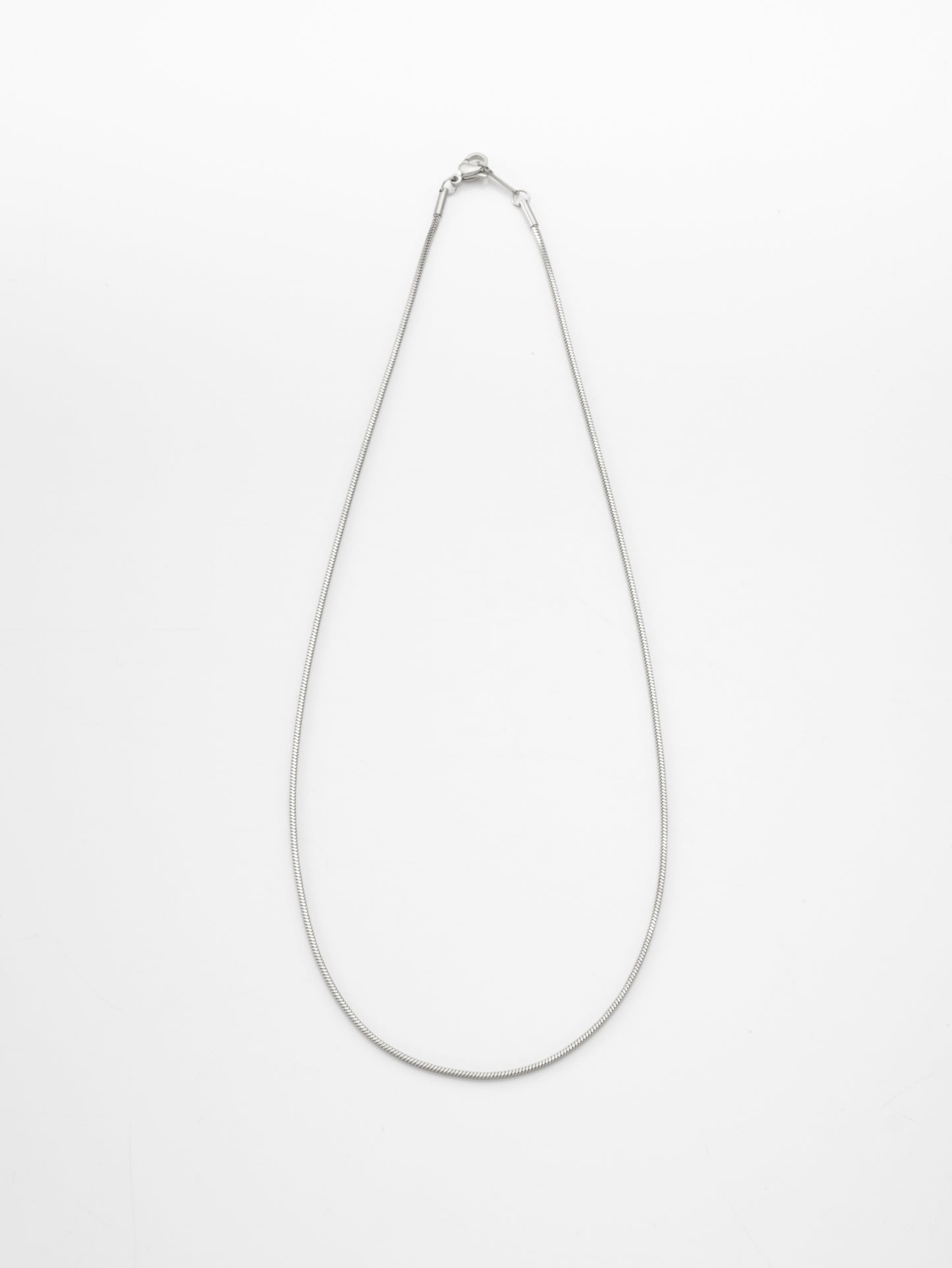 1ｍｍスネイクチェーンネックレス 44N-SV