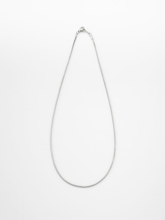 1ｍｍスネイクチェーンネックレス 44N-SV