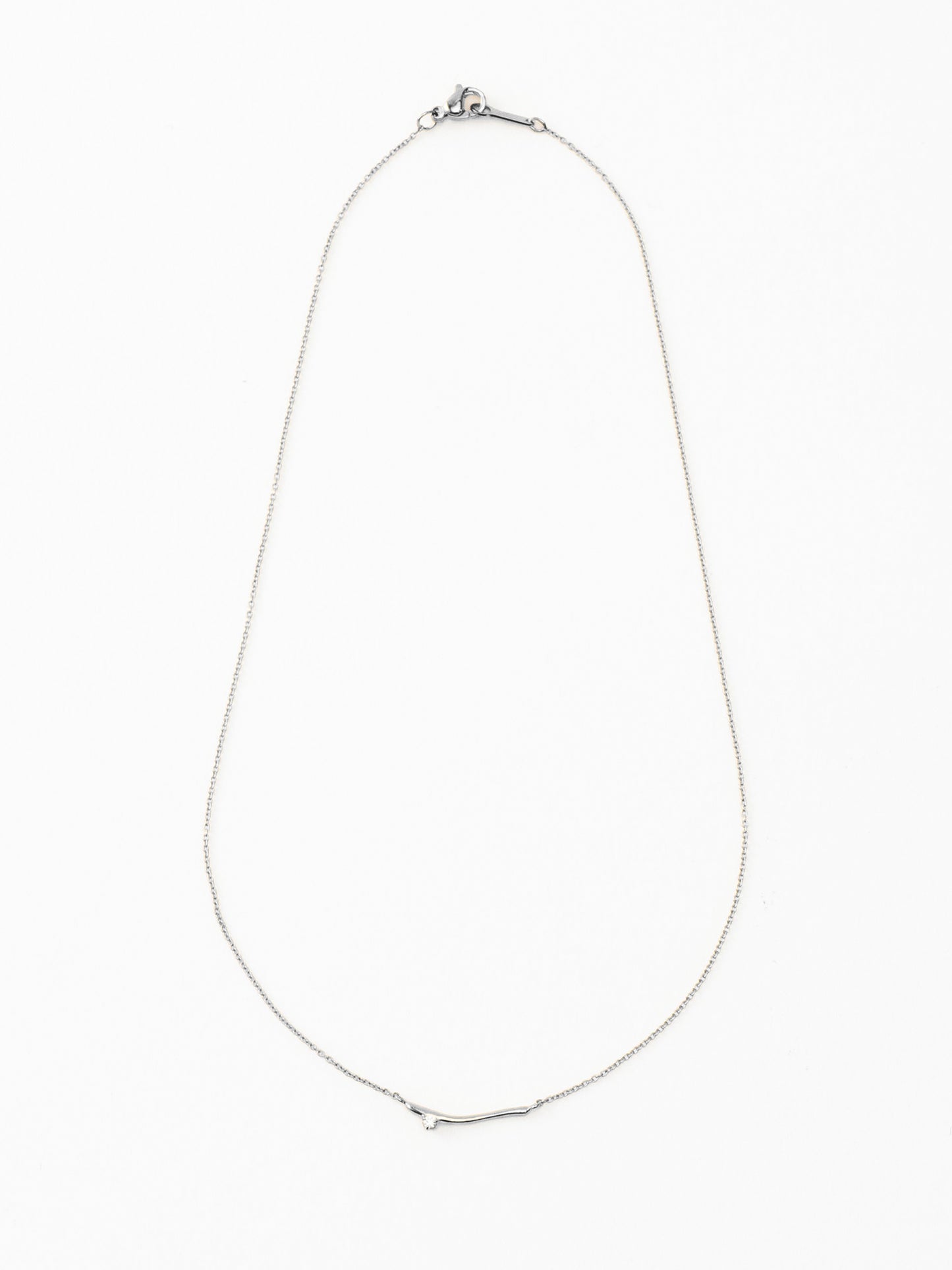 branch stone necklace 18N-SV　　