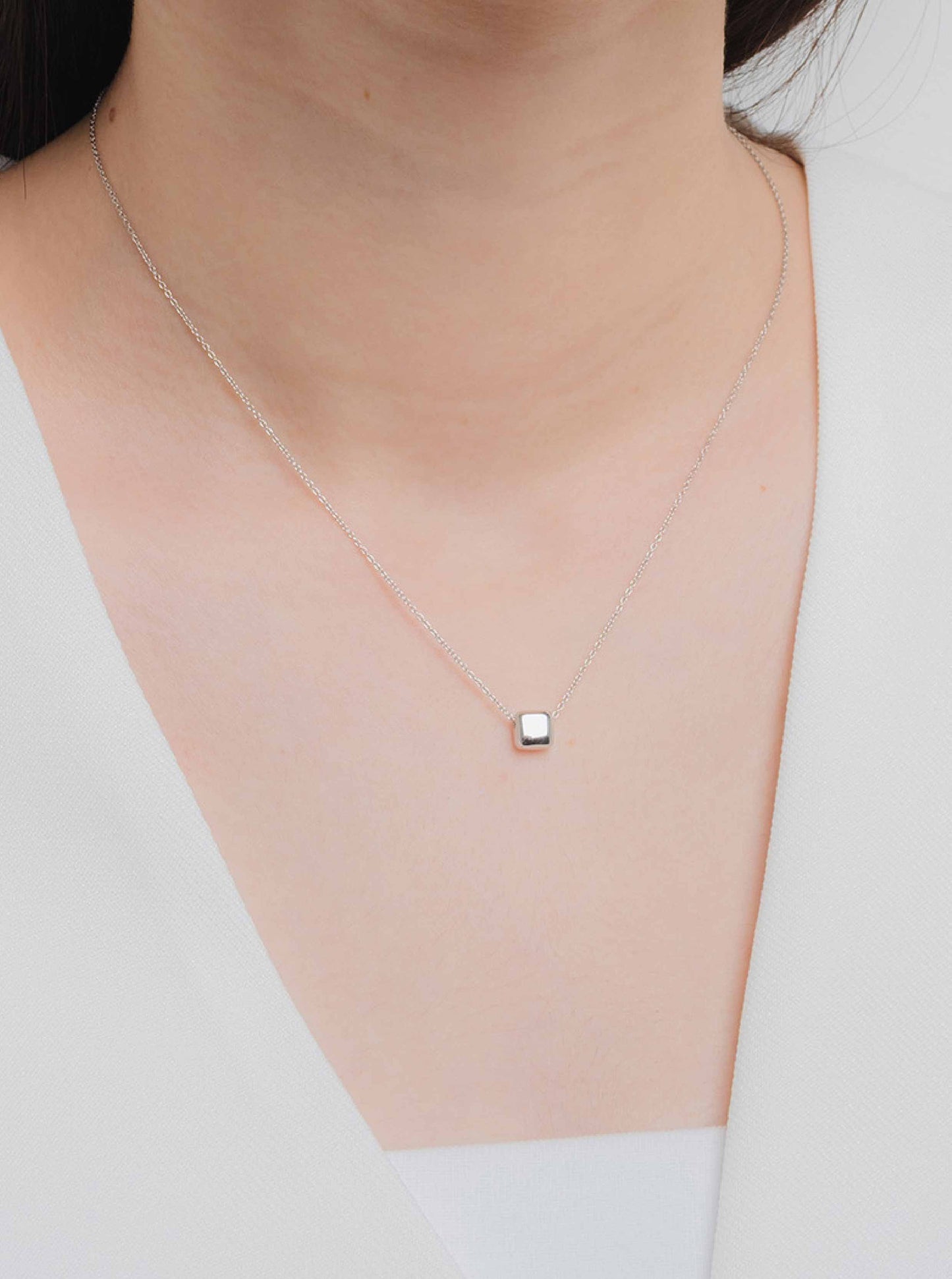 スクエアネックレス 65N-SV