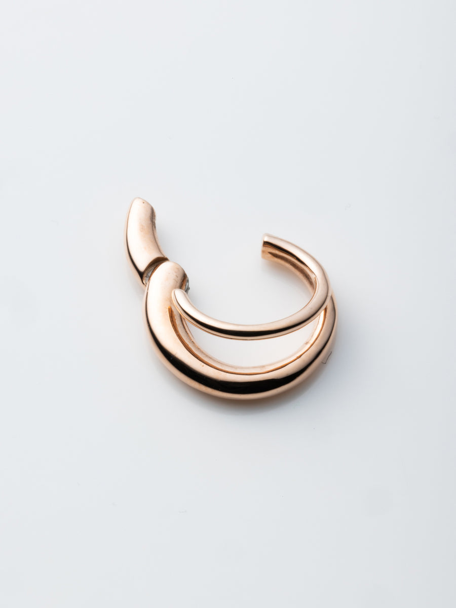double line earring&ear cuff 7E-PKGD – mm.（ミリ）｜ONLINE STORE