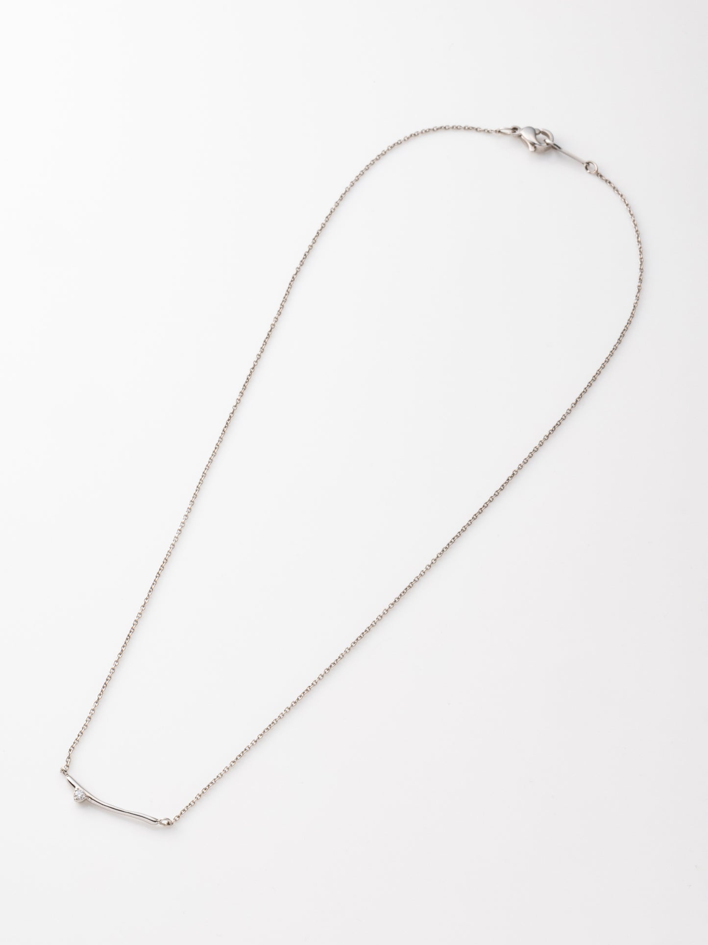 branch stone necklace 18N-SV　　