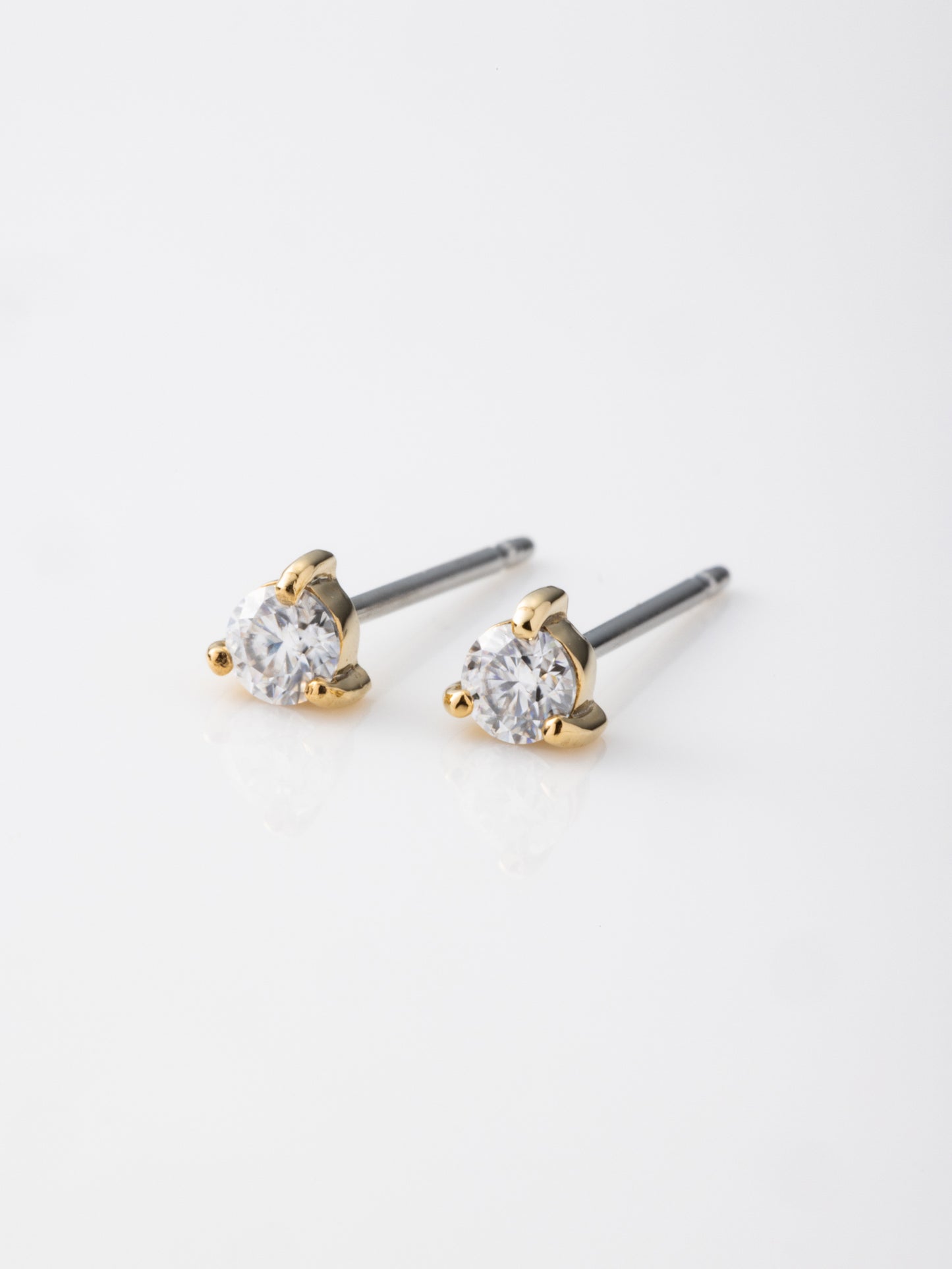 moissanite pierce 20P-GD