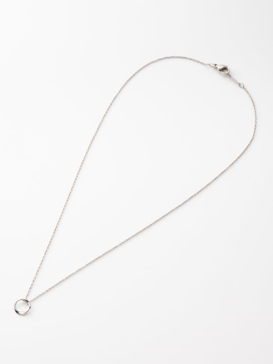 open circle necklace 29N-SV